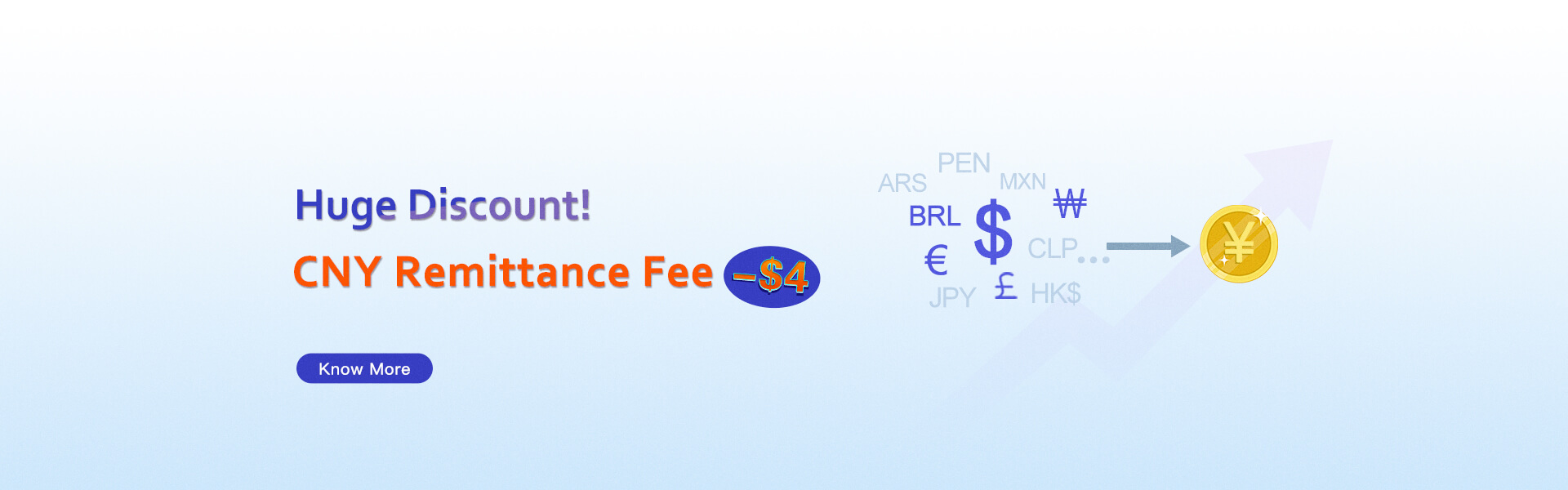 exchange usd or krw to cny in the cheapest way